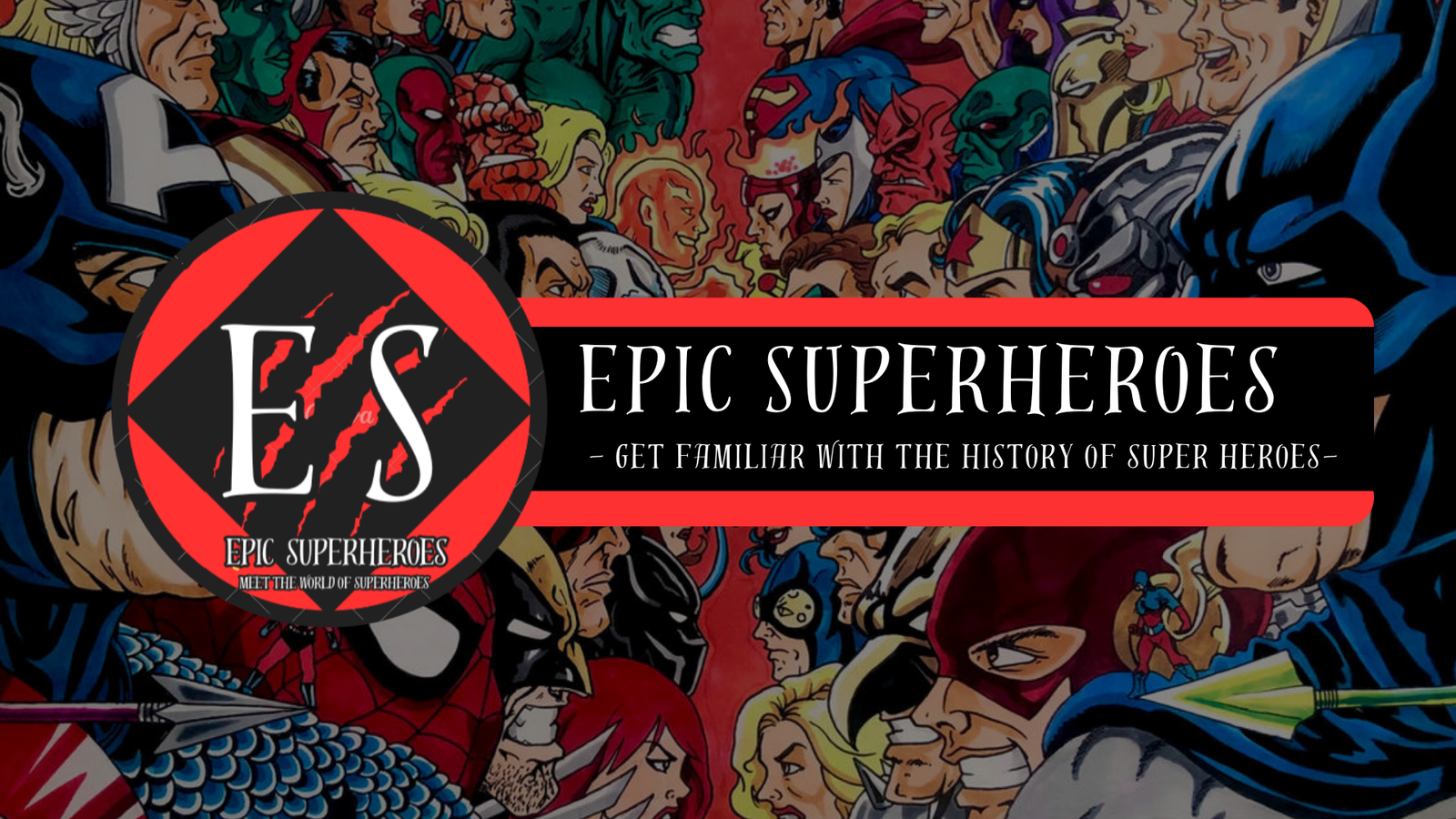 Epic Superheroes Banner