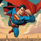 superman sobre volando La Habana
